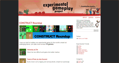 Desktop Screenshot of experimentalgameplay.com